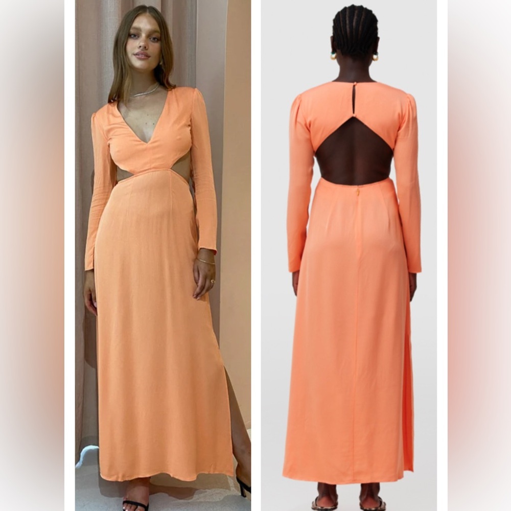 THE WOLF GANG GREEN DRESS